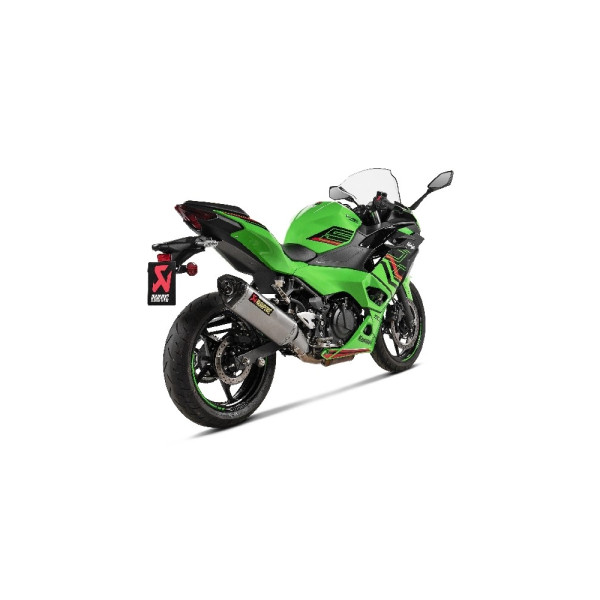 Вихлопна система Akrapović Kawasaki Ninja 500/ Z 500 титановий з гомологацією