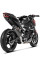 Випускний глушник Akrapovič Slip-On Line Kawasaki EX 400 Ninja (18-23)/ Ninja 400/ 500 (24-)/ Z 400 (19-)/ 500 (25) вуглецеве волокно