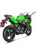 Випускний глушник Akrapovič Slip-On Line Kawasaki EX 400 Ninja (18-23)/ Ninja 400/ 500 (24-)/ Z 400 (19-)/ 500 (25) вуглецеве волокно