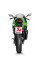 Випускний глушник Akrapovič Slip-On Line Kawasaki EX 400 Ninja (18-23)/ Ninja 400/ 500 (24-)/ Z 400 (19-)/ 500 (25) вуглецеве волокно