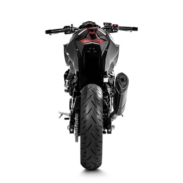 Випускний глушник Akrapovič Slip-On Line Kawasaki EX 400 Ninja (18-23)/ Ninja 400/ 500 (24-)/ Z 400 (19-)/ 500 (25) вуглецеве волокно