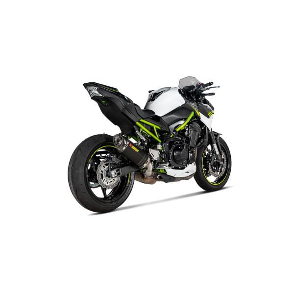 Вихлопна система Slip-On Line Carbon Akrapovič Kawasaki Z 900 (17-24)/ RS (18-19)