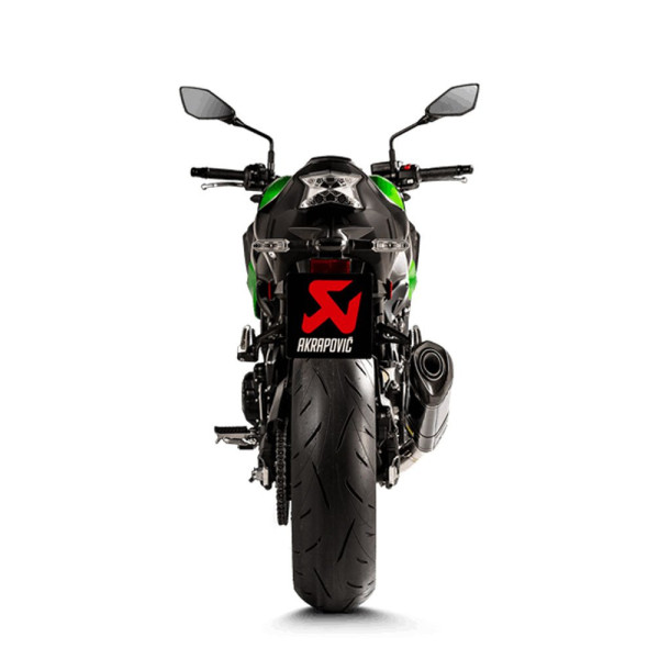 Вихлопна система Slip-On Line Carbon Akrapović для Kawasaki Z900 (20-24)