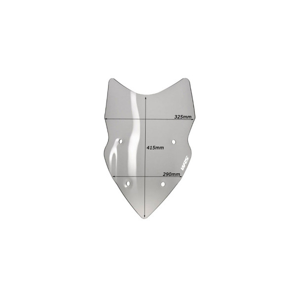 Мотоциклетний щиток WRS Intermedio для Ducati Multistrada 1200 / S (13-14) затемнений