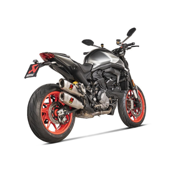 Вихлопна система Akrapović Slip-On Line Ducati Monster 937 (21-)/ SP (23-) титановий