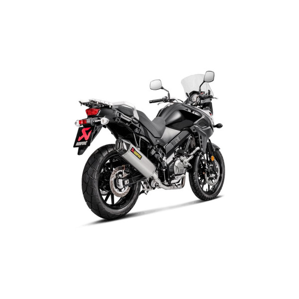 Вихлопна система Racing Line Титан + Вуглецеве волокно Akrapović для Suzuki V-Strom 650 (17-24)