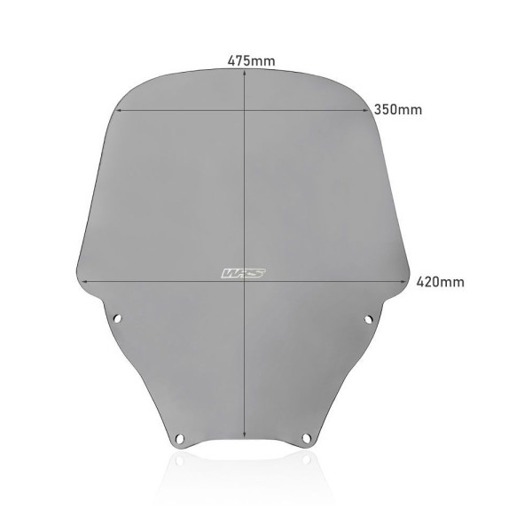 Мотоциклетний щиток WRS Standard Honda Forza 125/ 350 (21-24) затемнений