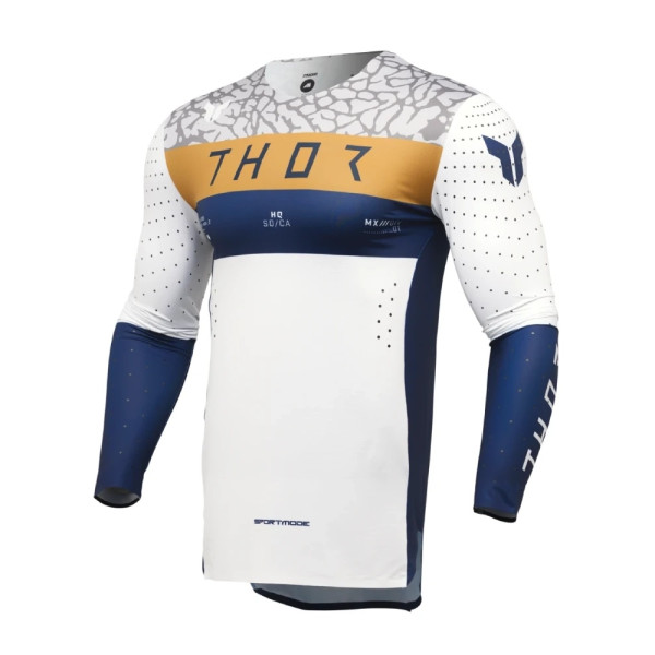 Блуза ендуро Thor Sportmode Bravo синьо-біла