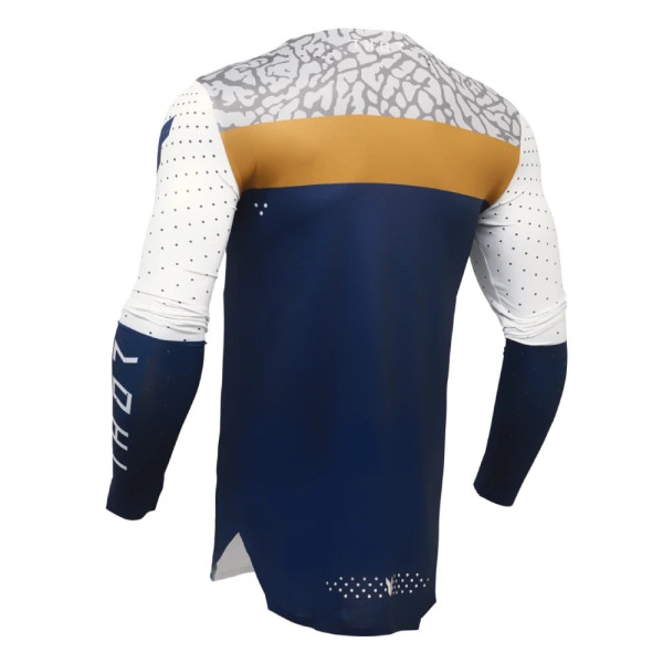 Блуза ендуро Thor Sportmode Bravo синьо-біла