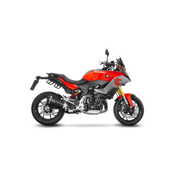 Вихлопна система LeoVince Factory S Slip-On, Нержавіюча сталь Чорна версія для BMW F 900 R/XR 20-24