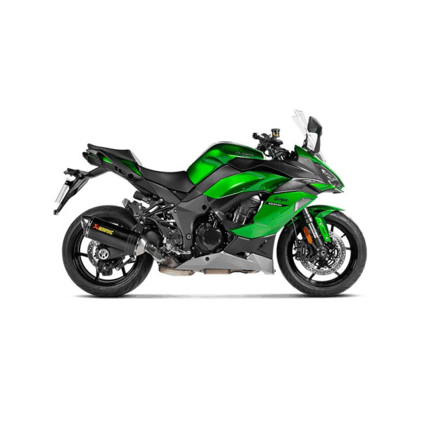 Глушник мотоцикловий Akrapović для Kawasaki Ninja 1000SX (20-24) Slip-On Line, Carbon