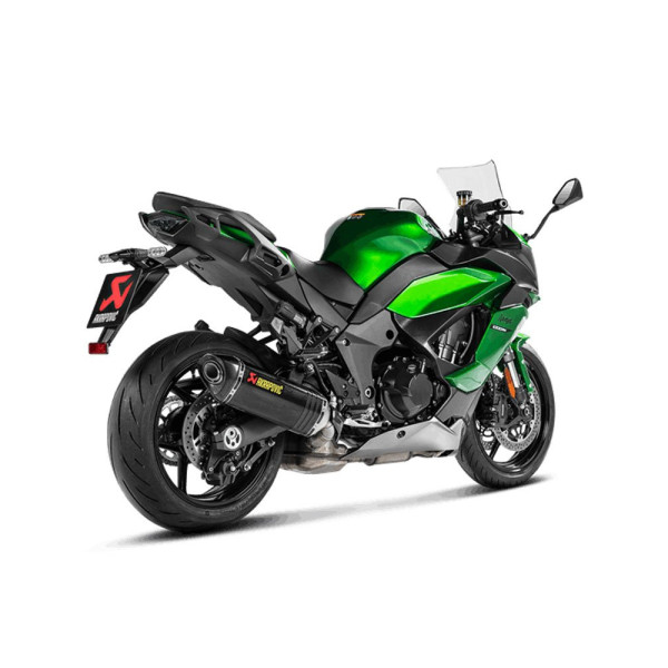 Глушник мотоцикловий Akrapović для Kawasaki Ninja 1000SX (20-24) Slip-On Line, Carbon