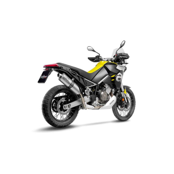 Вихлопна система LeoVince LV ONE EVO Slip-On, Нержавіюча сталь для Aprilia Tuareg 660 (22-24)