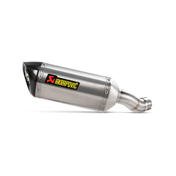 Глушник мотоцикловий Slip-On Line Титан + Вуглецеве волокно Akrapović для Kawasaki Z900 (20-24)