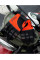 Рукавички кросові Biltwell Moto чорні-помаранчеві
