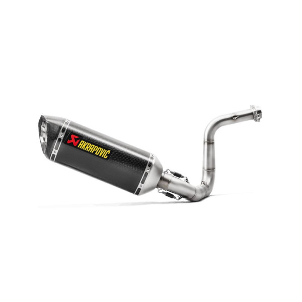 Глушник мотоцикловий Akrapovič Racing Line BMW G 310 R (16-24)/ G 310 GS (17-24) вуглецеве волокно
