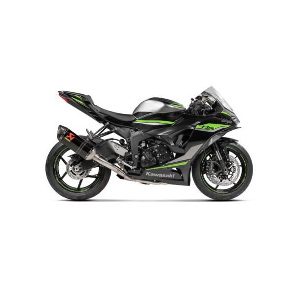 Повний вихлопний системи Akrapović Racing Line Kawasaki ZX-6R (24-) вуглецеве волокно