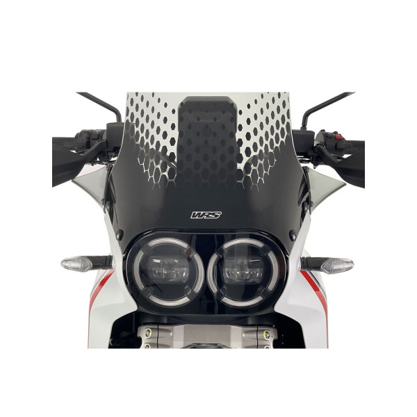 Дефлектори мотоциклові WRS до скла Ducati Desert X 937/ Rally (22-) затемнені