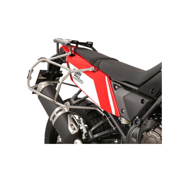Комплект: бічні кофри + кріплення Hepco&Becker Xplorer Cutout Yamaha Tenere 700 World Raid (22-24)/World Rally (23-24) чорні