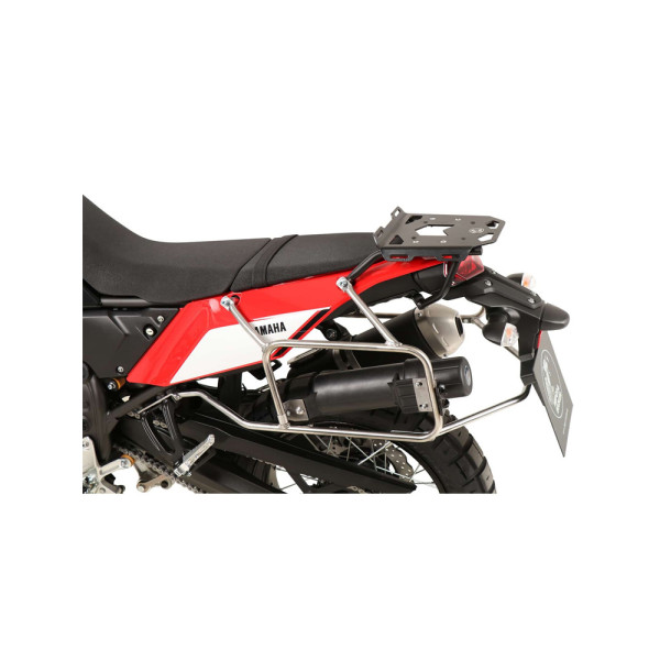 Комплект: бічні кофри + кріплення Hepco&Becker Xplorer Cutout Yamaha Tenere 700 World Raid (22-24)/World Rally (23-24) чорні