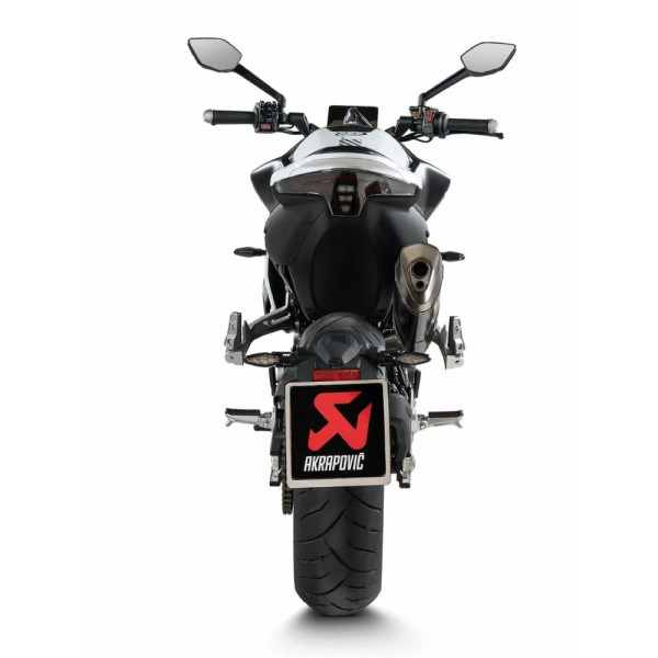 Глушник мотоцикловий Akrapović Slip-On Line CF Moto 800 NK (23-24)/ Advanced/ Sport (23-) вуглецеве волокно