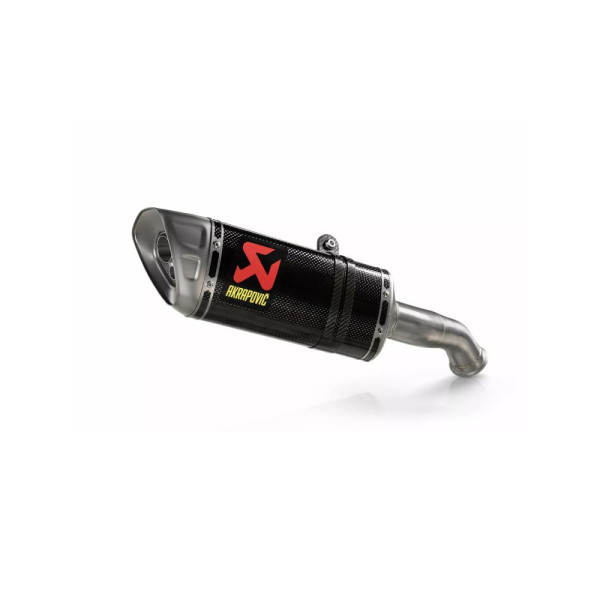 Глушник мотоцикловий Akrapović Slip-On Line CF Moto 800 NK (23-24)/ Advanced/ Sport (23-) вуглецеве волокно