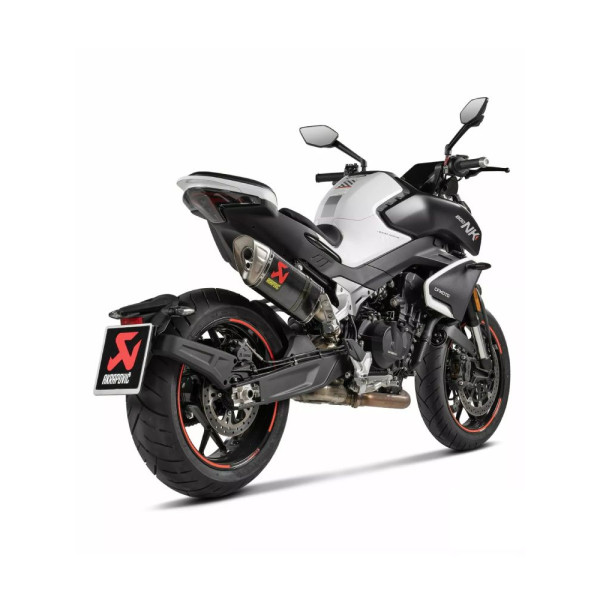 Глушник мотоцикловий Akrapović Slip-On Line CF Moto 800 NK (23-24)/ Advanced/ Sport (23-) вуглецеве волокно