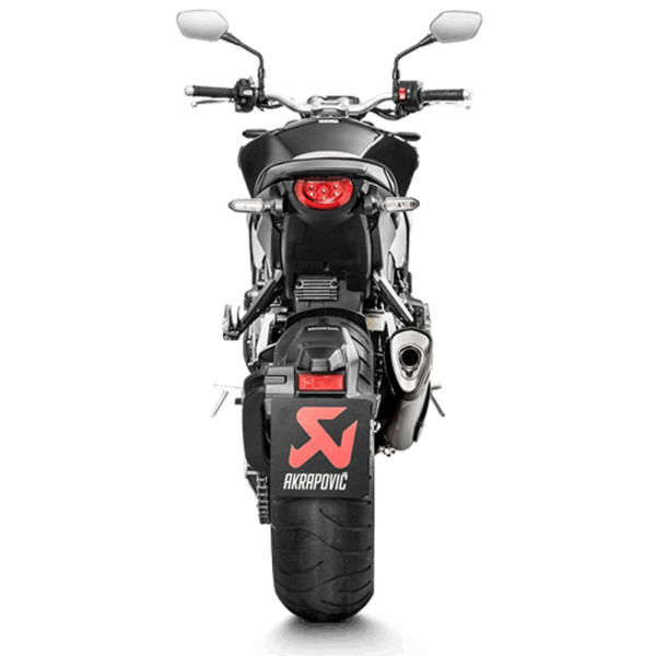 Глушник мотоцикловий Akrapović Slip-On Line Honda CB 1000 R (18-24) титан/ вуглецеве волокно