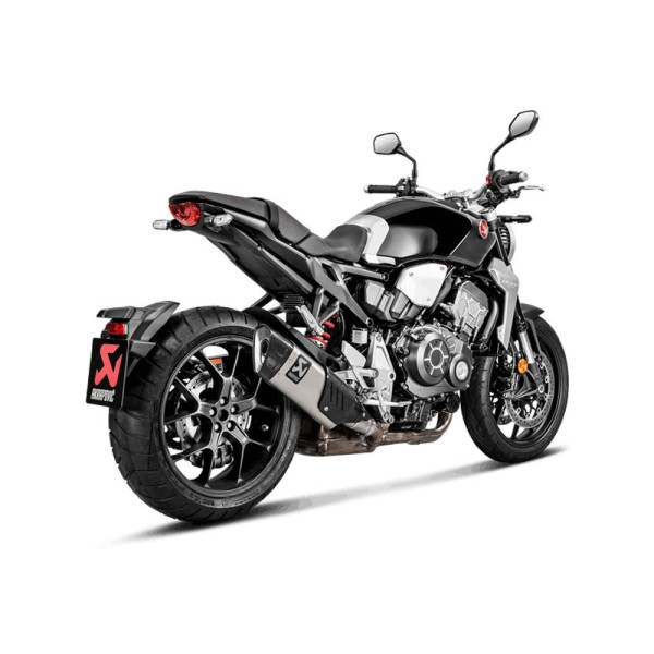 Глушник мотоцикловий Akrapović Slip-On Line Honda CB 1000 R (18-24) титан/ вуглецеве волокно