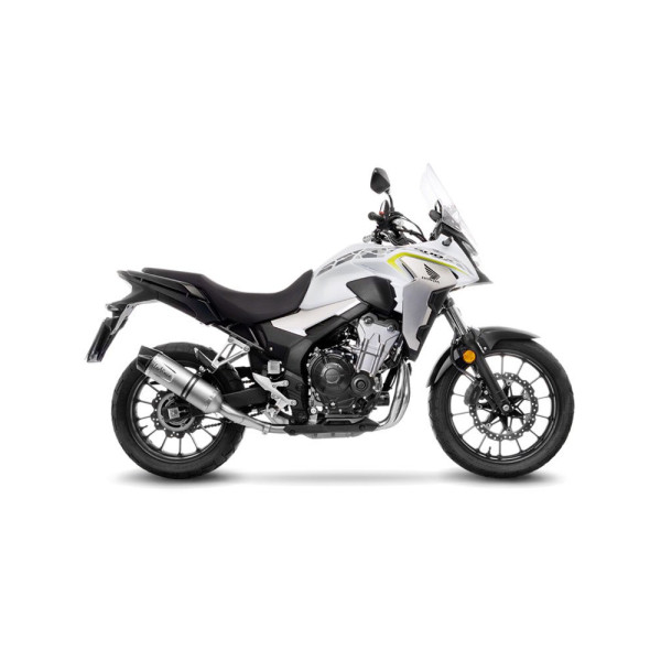 Вихлопна система LeoVince LV ONE EVO Slip-On, Нержавіюча сталь для HONDA CB 500 F, CB 500 X, CBR 500 R (19-23)
