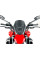 Мотоциклетний екран WRS Sport Ducati Diavel V4 (23-24) чорний матовий
