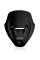 Мотоциклетний екран WRS Sport Ducati Diavel V4 (23-24) чорний матовий