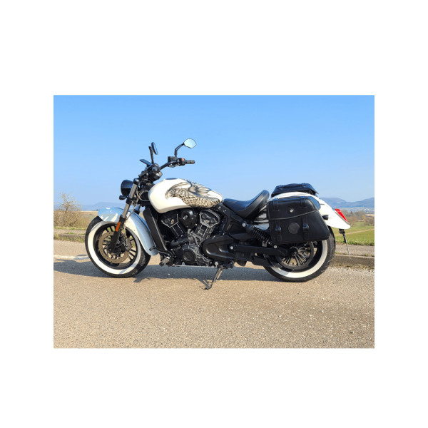 Кронштейн для мотоциклетних сумок Hepco&Becker C-Bow Indian Scout/Sixty (15-24) чорний
