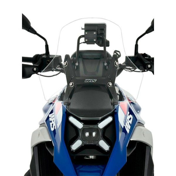 Мотоциклетний екран WRS Standard Plus для BMW R 1300 GS (23-)/ Adventure (24-) прозорий