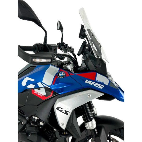 Мотоциклетний екран WRS Standard Plus для BMW R 1300 GS (23-)/ Adventure (24-) прозорий