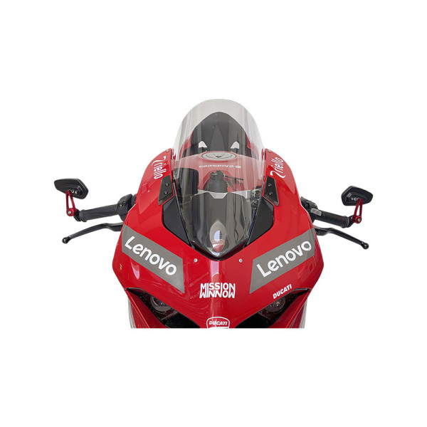 Мотоциклетний щиток WRS Race High Ducati Panigale V2 (20-24), Panigale V4/ S (18-19) прозорий