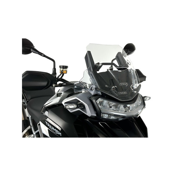 Мотоциклетний екран WRS Sport Triumph Tiger 1200 GT/ Pro/ Explorer/ Rally (22-24) прозорий