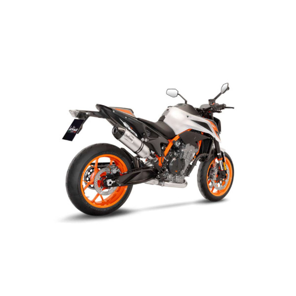 Глушник мотоцикловий LeoVince LV One Evo Slip-On, Нержавіюча сталь для KTM 890 Duke / L / R 20-23, 790 Duke / L A2 18-20