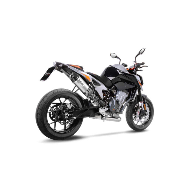 Глушник мотоцикловий LeoVince LV One Evo Slip-On, Нержавіюча сталь для KTM 890 Duke / L / R 20-23, 790 Duke / L A2 18-20