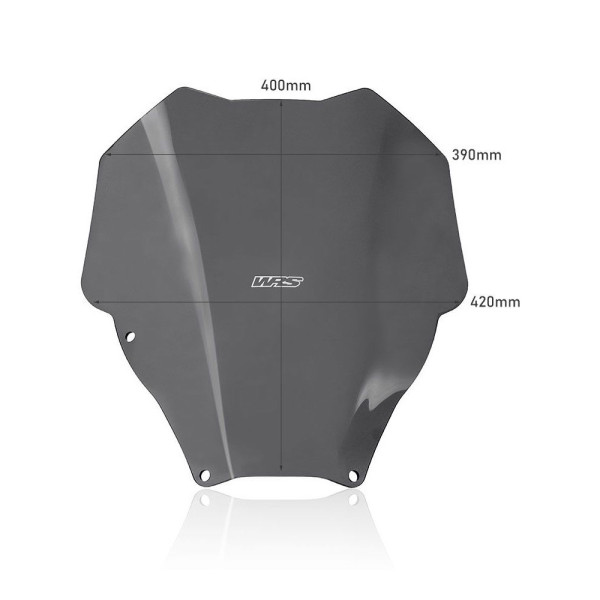 Мотоциклетний щиток WRS Sport Honda Forza 125/ 350 (21-24) сильно затемнений