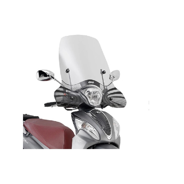 Скло для скутера GIVI Kymco People One 125/ 150 (13-24) прозоре