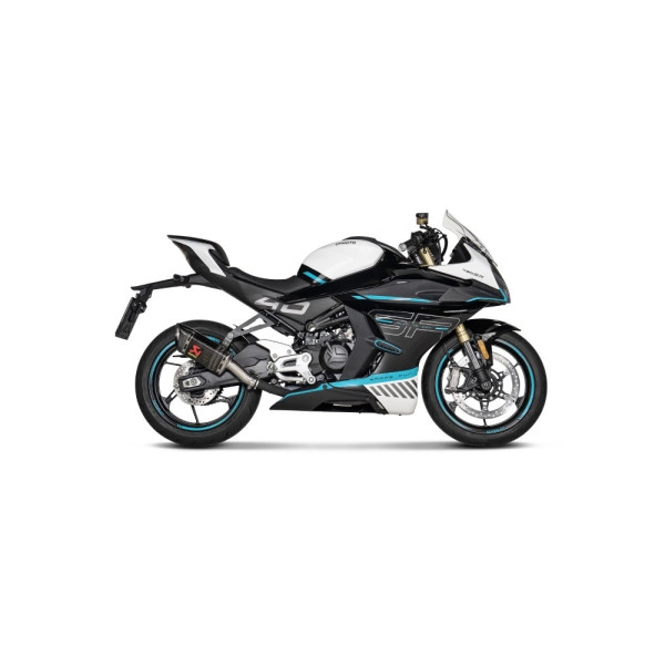 Глушник мотоцикловий Akrapović CF Moto NK 450/ SR 450/ SR S 450 (24-) карбоновий без гомологації