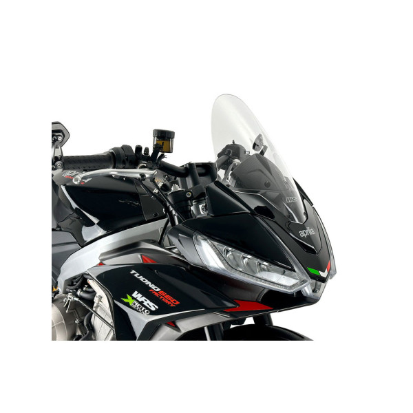 Мотоциклетний щиток WRS Touring Aprilia Tuono 660 / V4 (21-24) прозорий