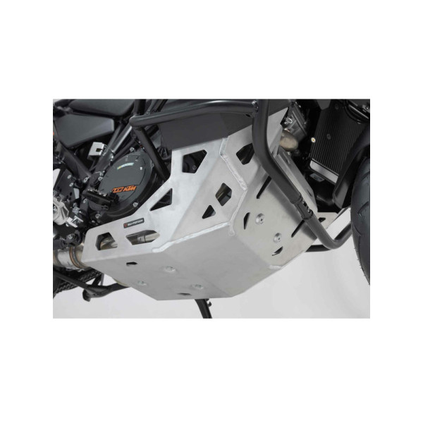 Захист двигуна SW-MOTECH KTM 1290 Super Adventure / S / R (21-) сріблястий