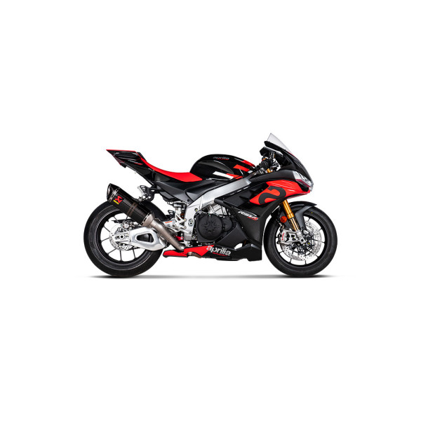 Вихлопна система Slip-On Line Akrapović Aprilia RSV4 1100/ Tuono V4 1000 RR (21-24) карбон