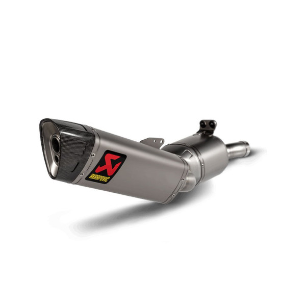 Вихлопна система Akrapović для BMW F 900 R/ XR (20-24) Slip-On Line, Titanium