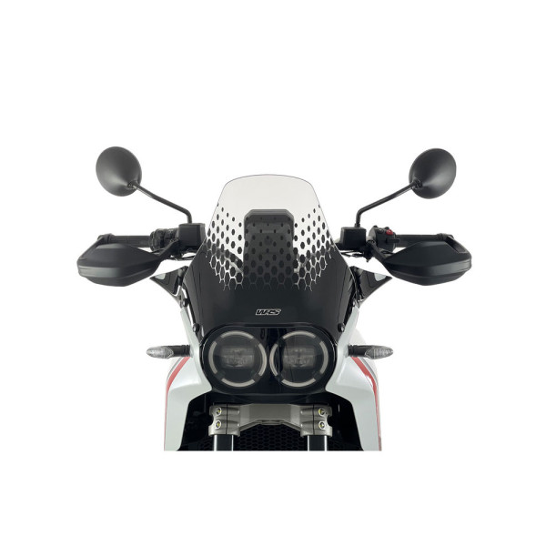 Мотоциклетний щиток WRS Enduro Ducati Desert X 937/ Rally (22-) прозорий