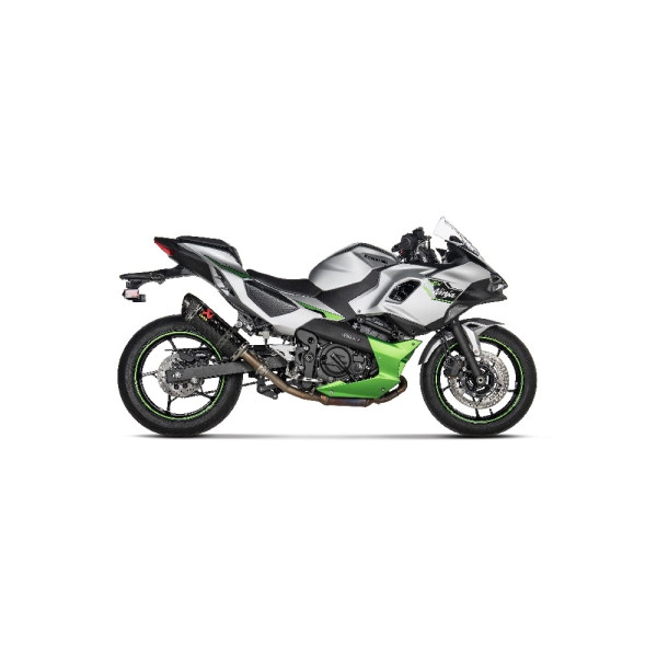 Вихлопна система Akrapović Kawasaki Ninja 7/ Z 7 Hybrid (24-) карбоновий без гомологації