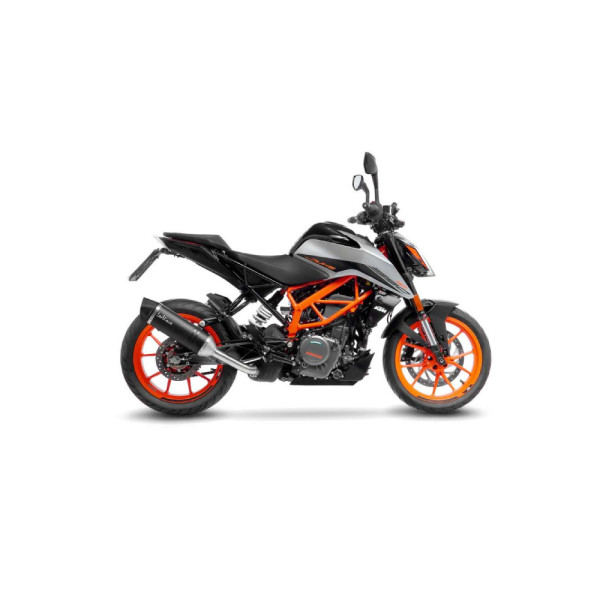 Вихлопна система LeoVince LV One Evo Slip-On, Carbon для KTM Duke 125 / 390 21-23