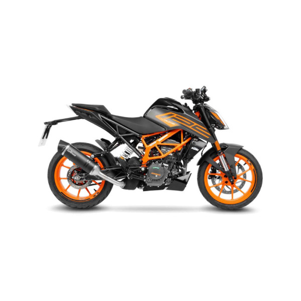 Вихлопна система LeoVince LV One Evo Slip-On, Carbon для KTM Duke 125 / 390 21-23